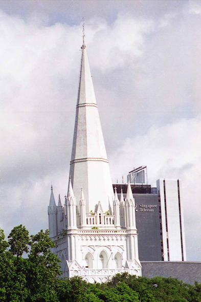 Singapour, cathédrale Saint-Andrews