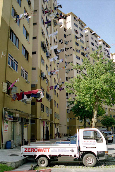 Singapour, logements