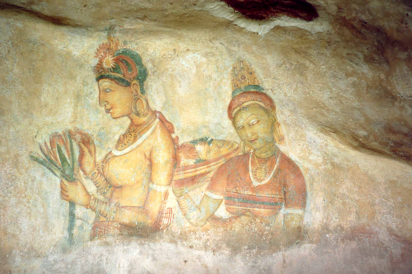 Fresques de Sigiriya