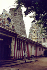 Colombo, temple Asokaramaya