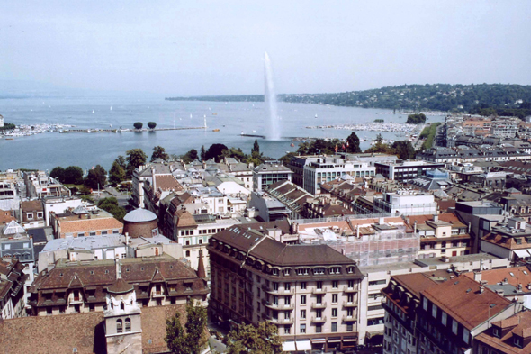 Genève, jet d'eau