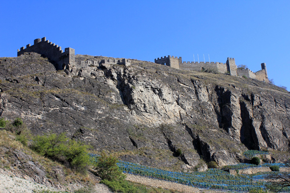 Sion, Suisse, fort