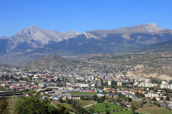 Sion, panorama