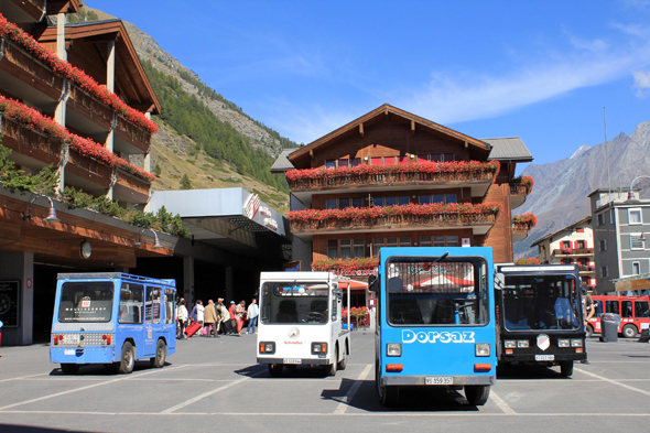 Zermatt, véhicule