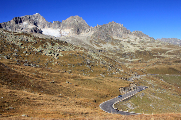 Furkapass, route