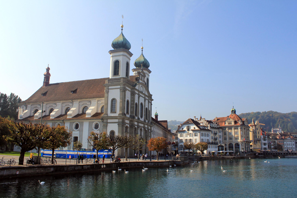 Lucerne, église jésuite