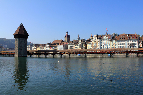 Lucerne, Kapellbrücke, tour