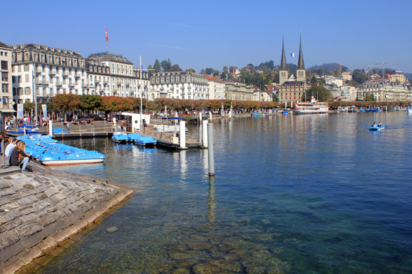 Lucerne, Schweizerhofquai