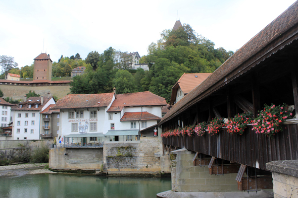 Fribourg, pont de Berne