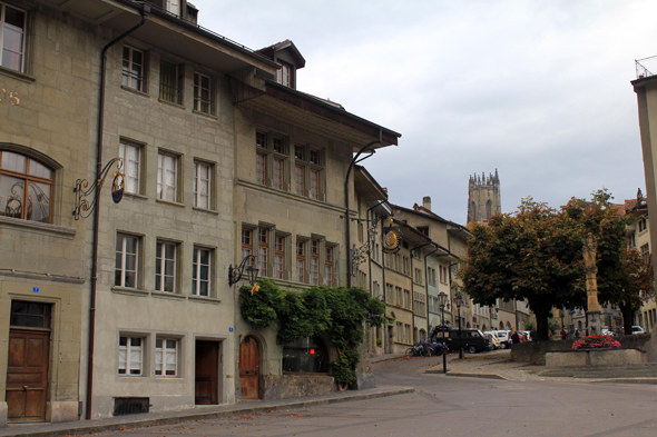 Fribourg, Place du Petit-Saint-Jean