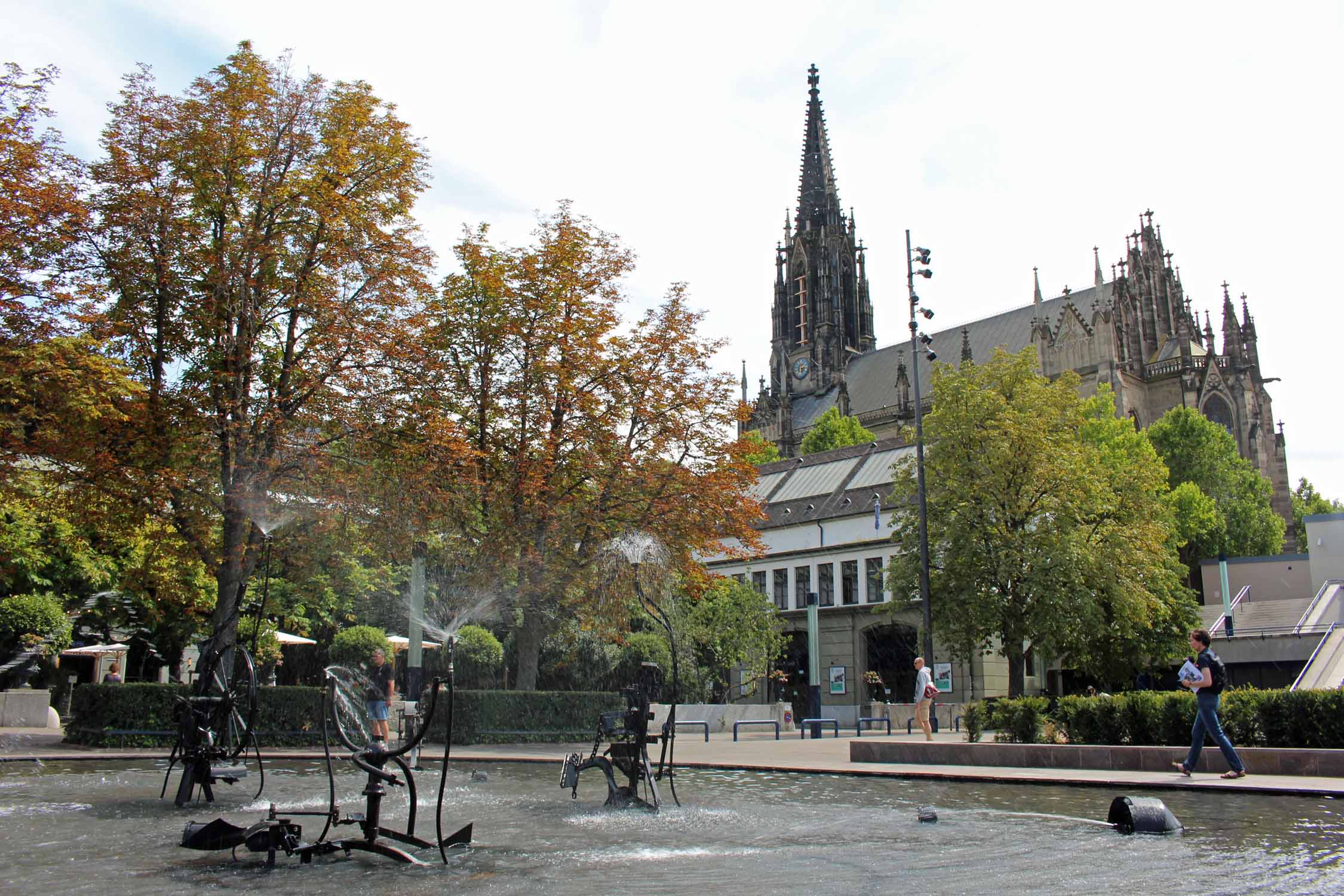 Bâle, fontaine du Carnaval