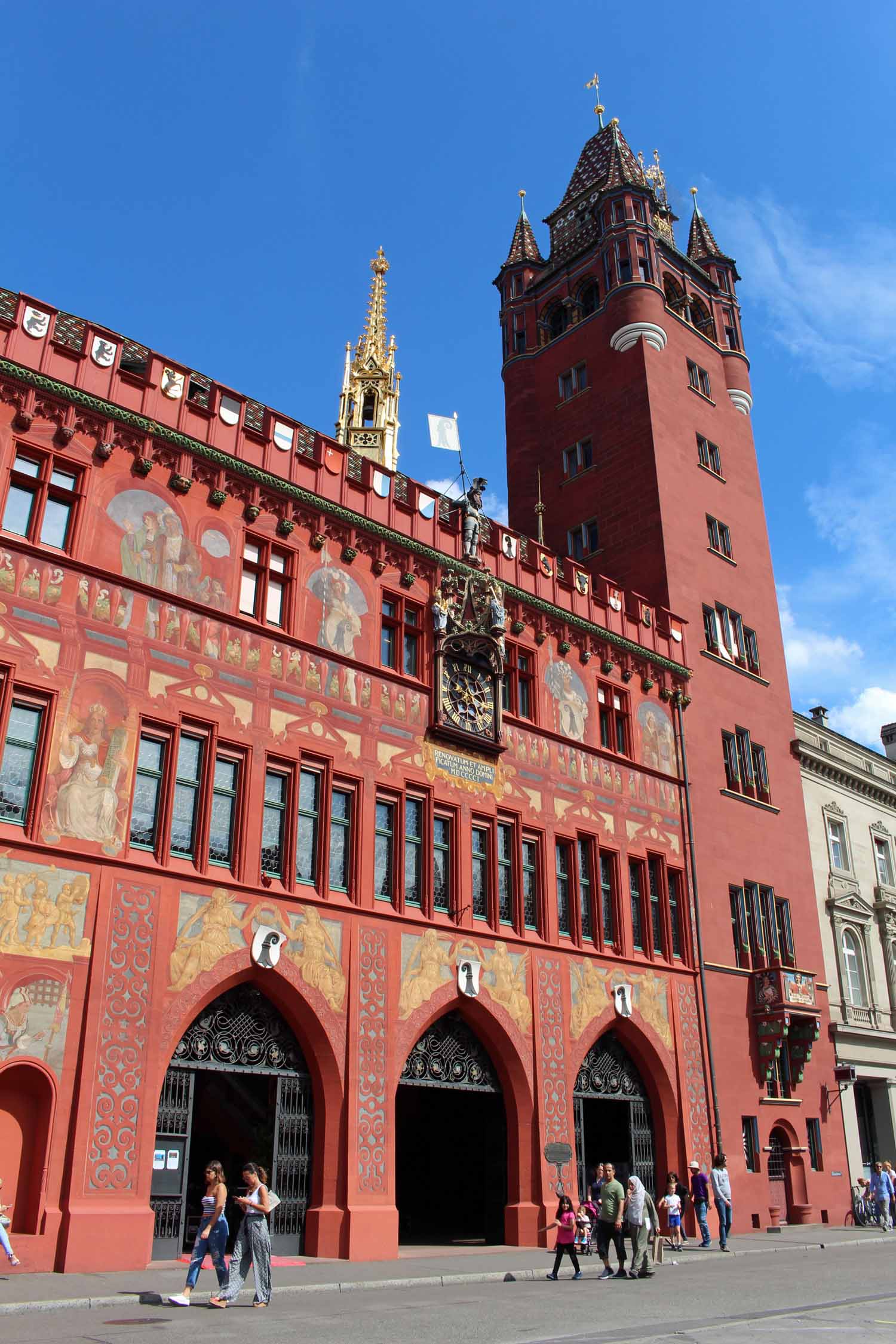 Bâle, hôtel de ville, tour