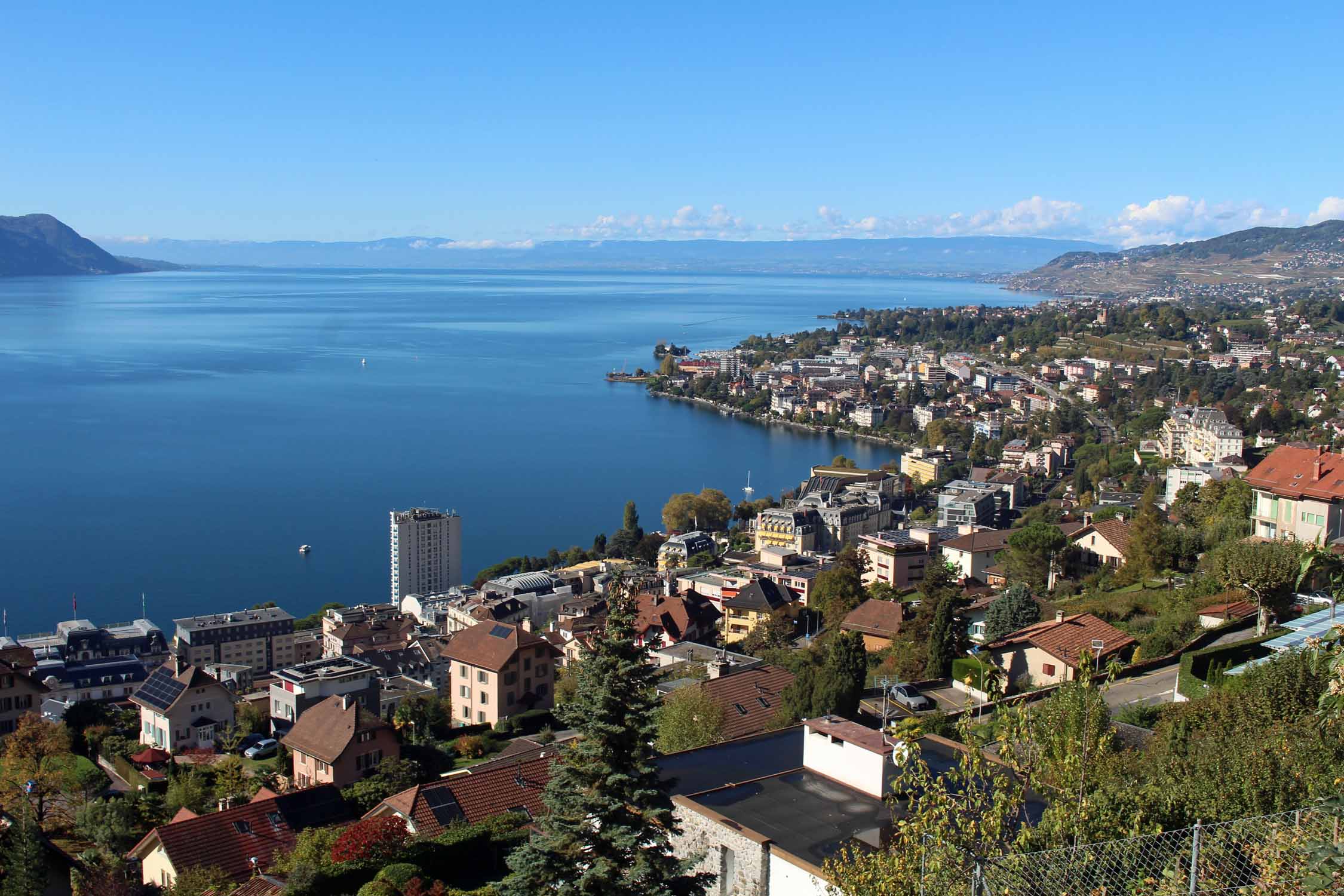 Montreux, lac Léman