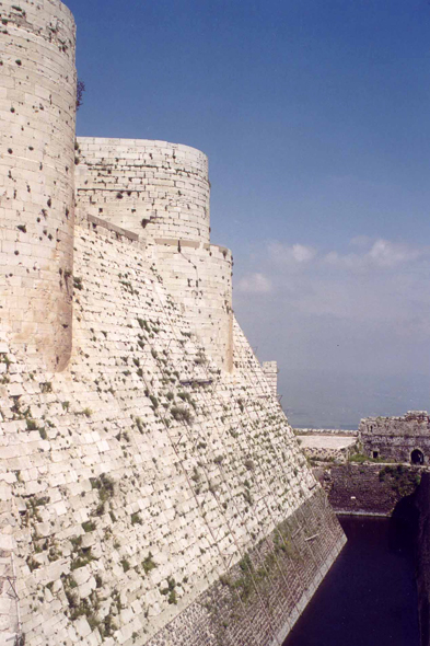 Krak des Chevaliers, remparts