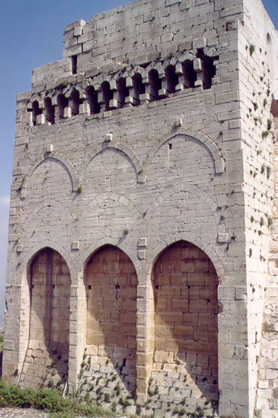 Krak des Chevaliers, mur