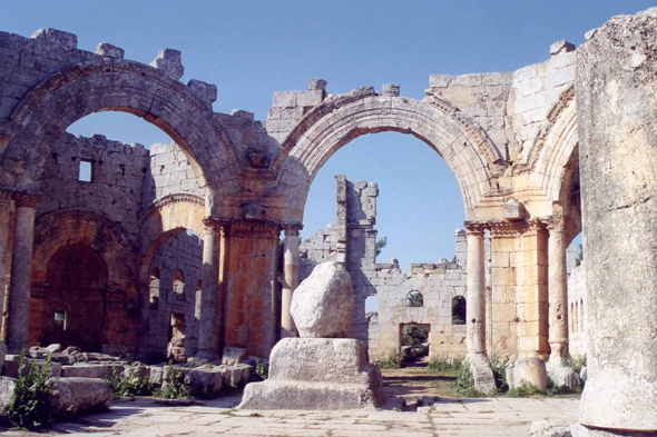 Saint Siméon, Syrie, ruines