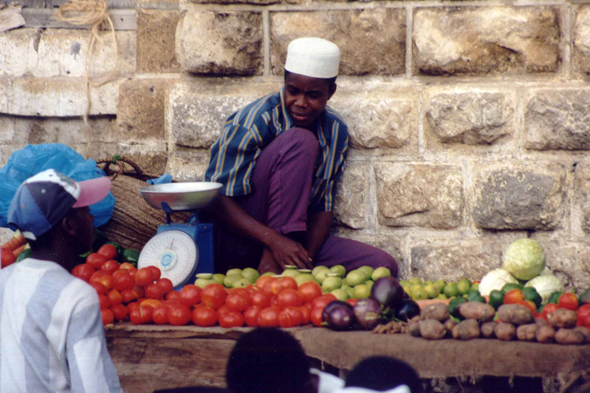 Zanzibar, marché