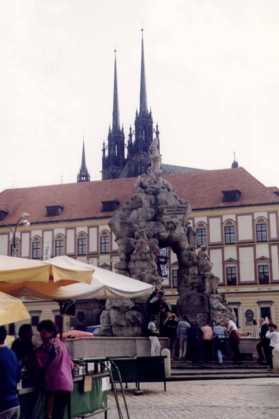 Brno, Place du marché