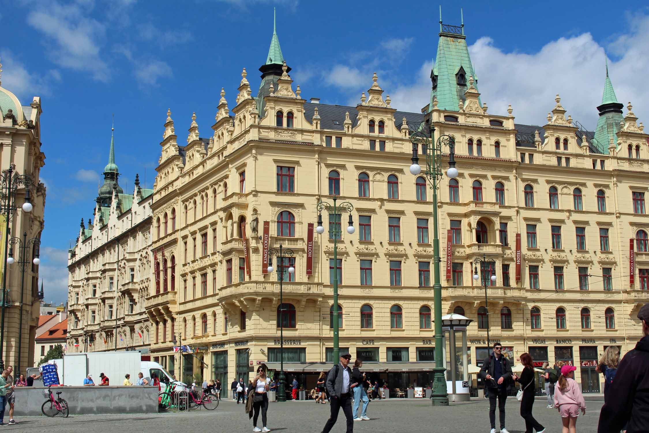 Prague, place de la République