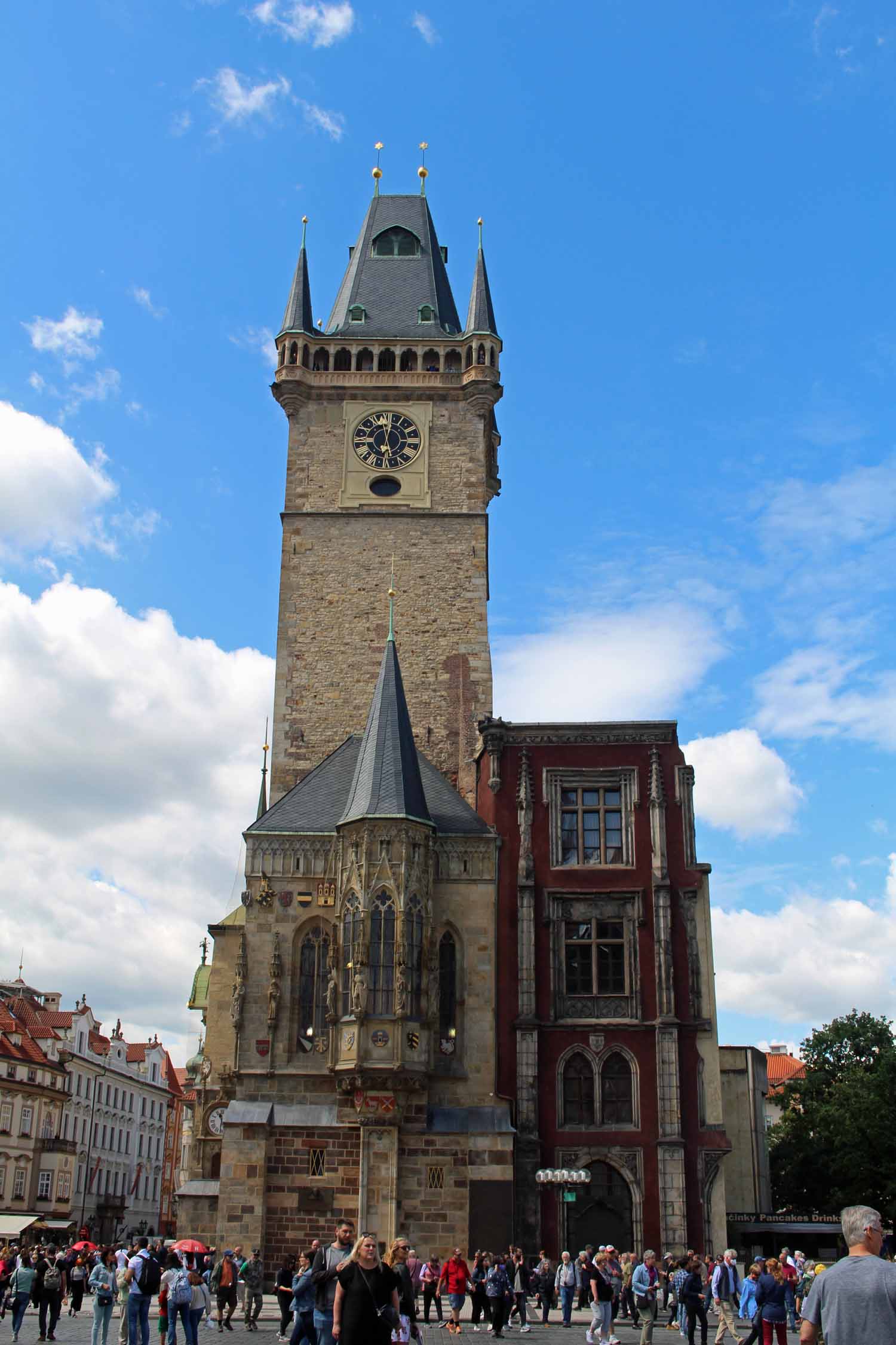 Prague, place de la Vieille Ville, hôtel de ville