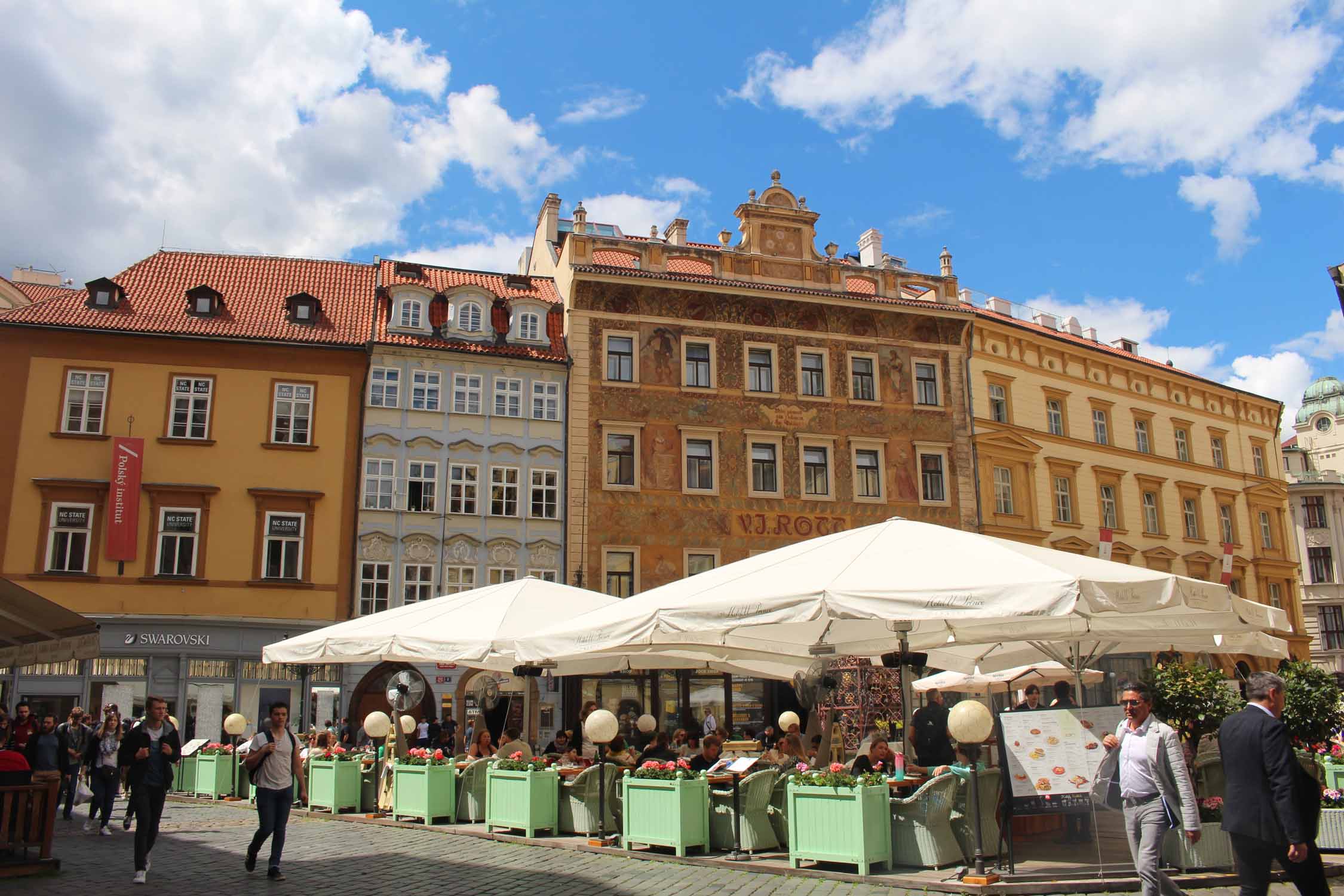 Prague, place Male Namesti