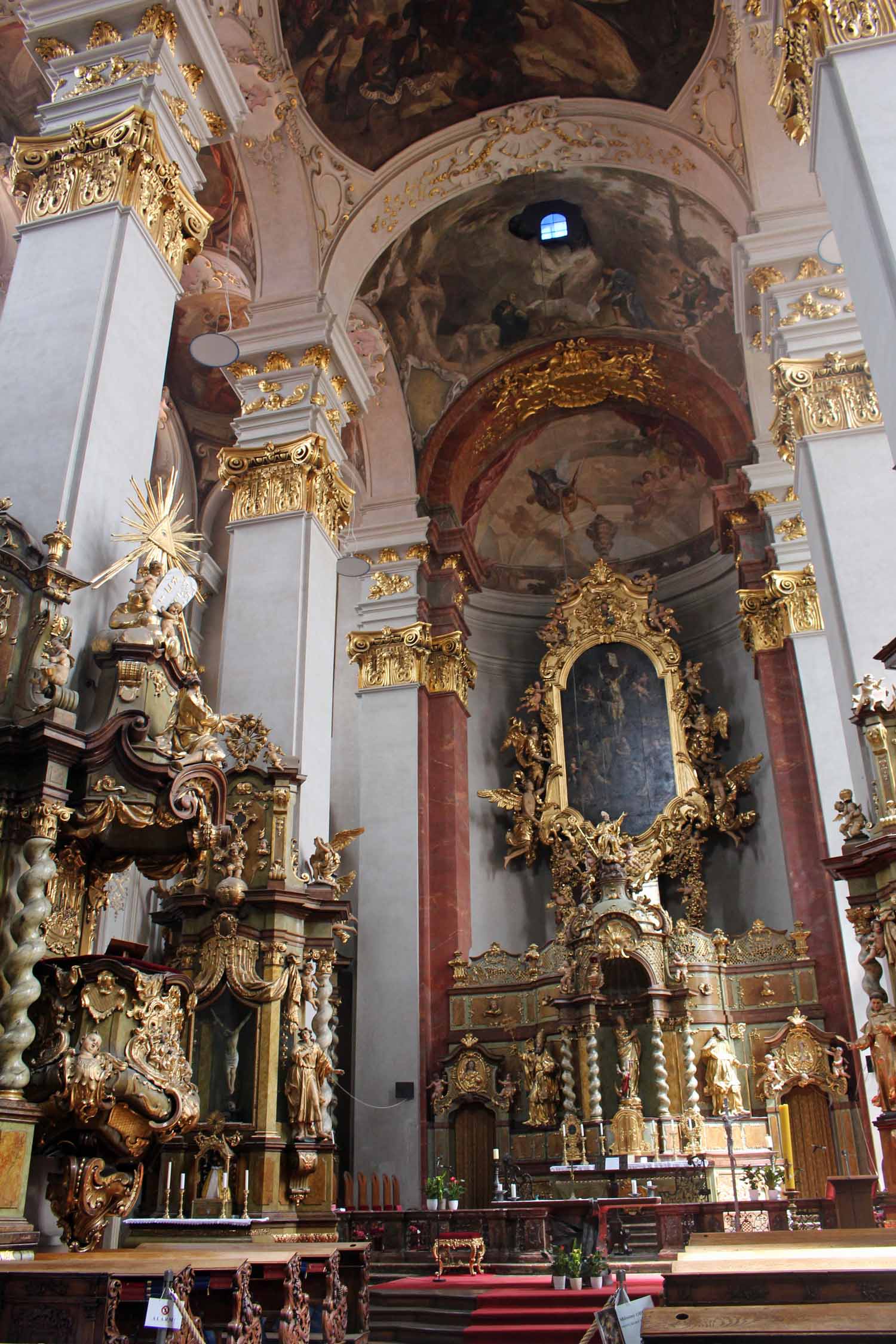 Prague, église Saint-Gilles, intérieur