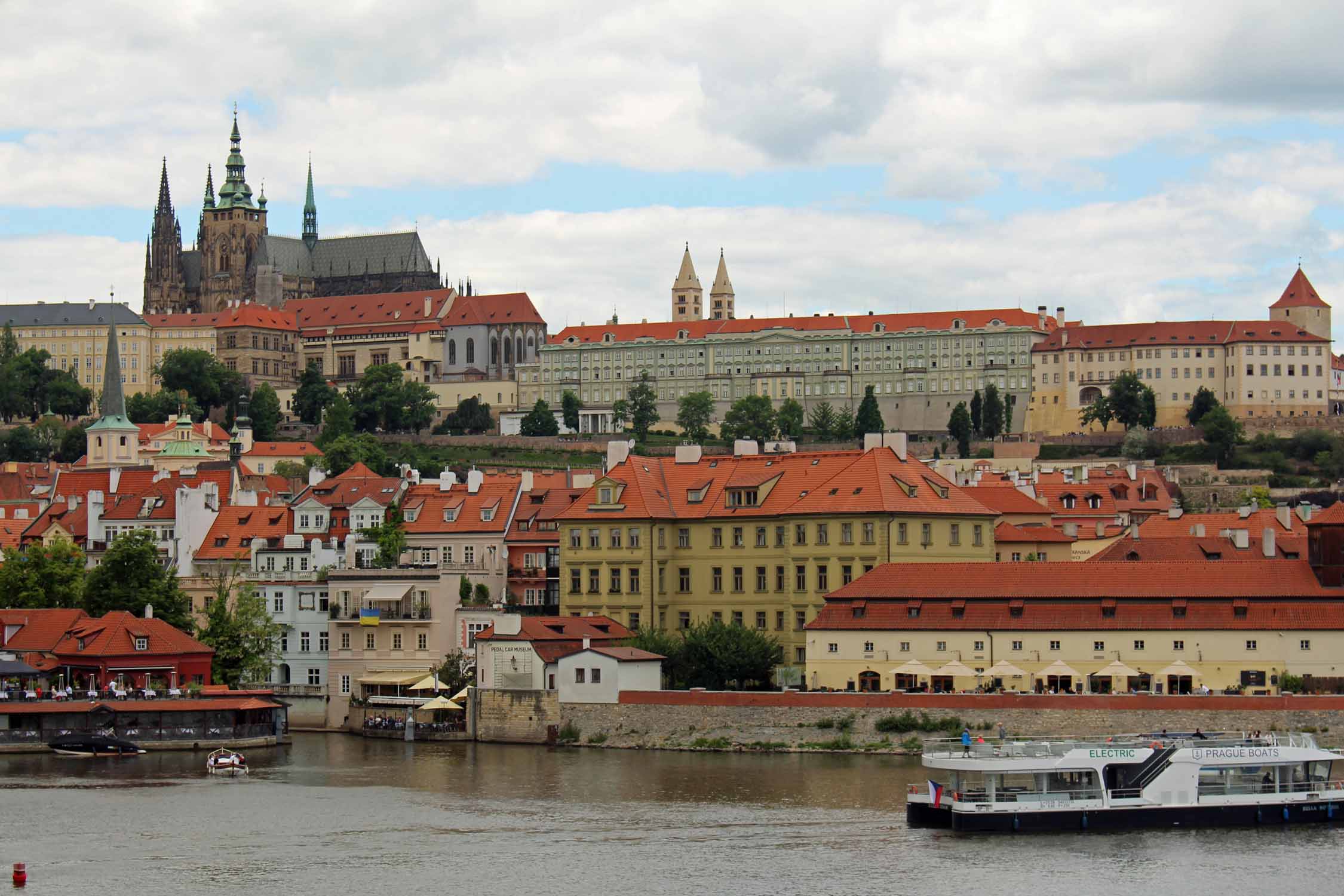 Prague, panorama, château