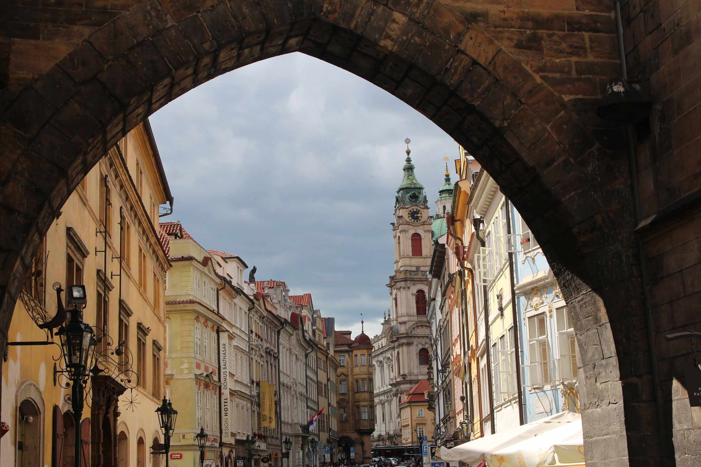 Prague, rue Mostecka