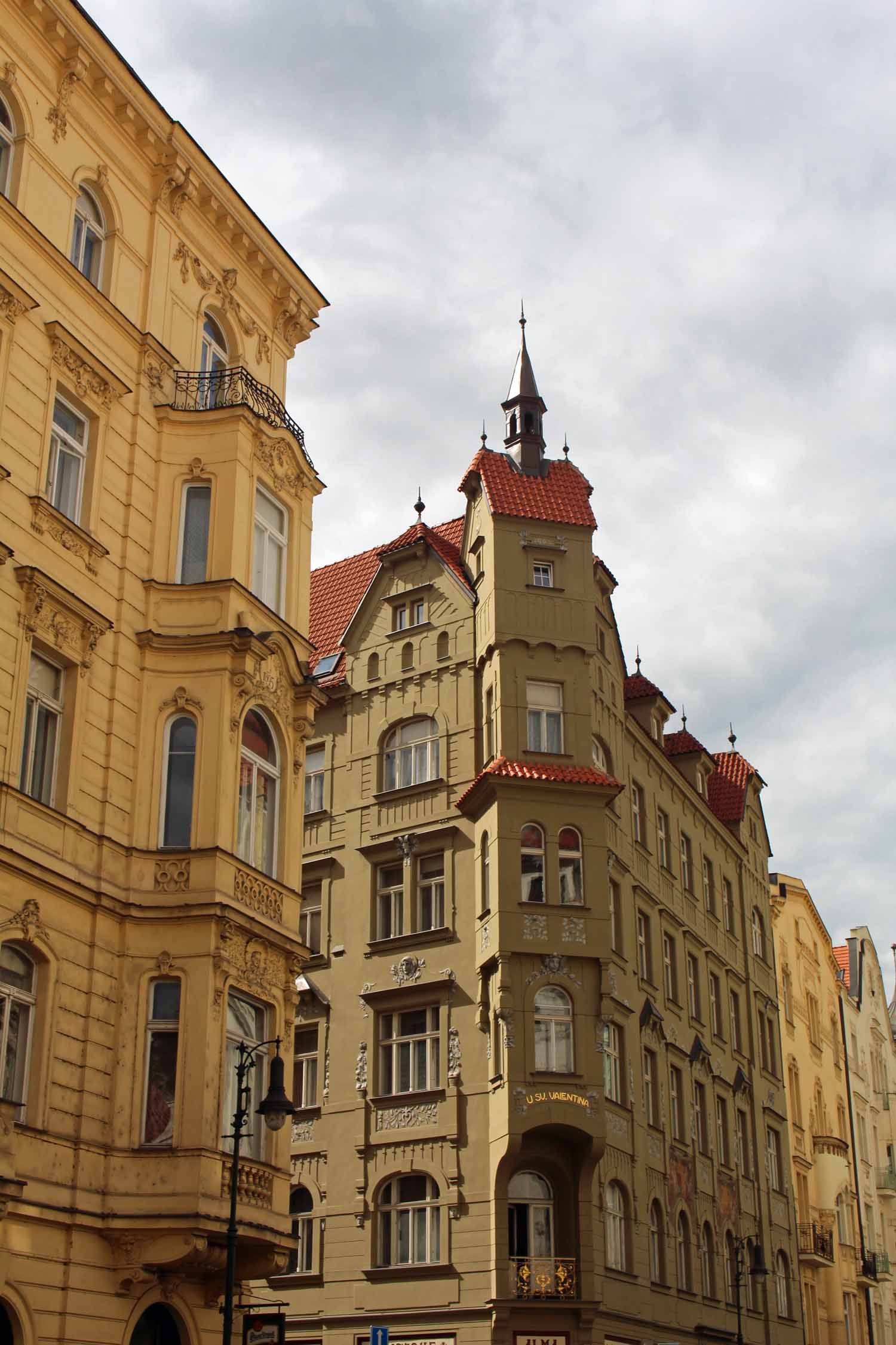 Prague, bâtiment Valentina
