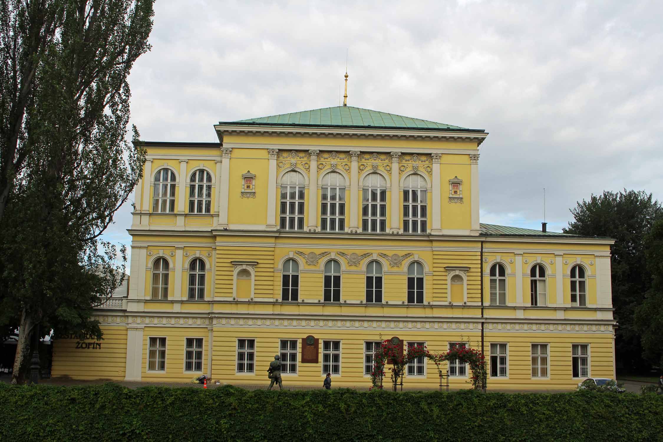 Prague, palais Zofin