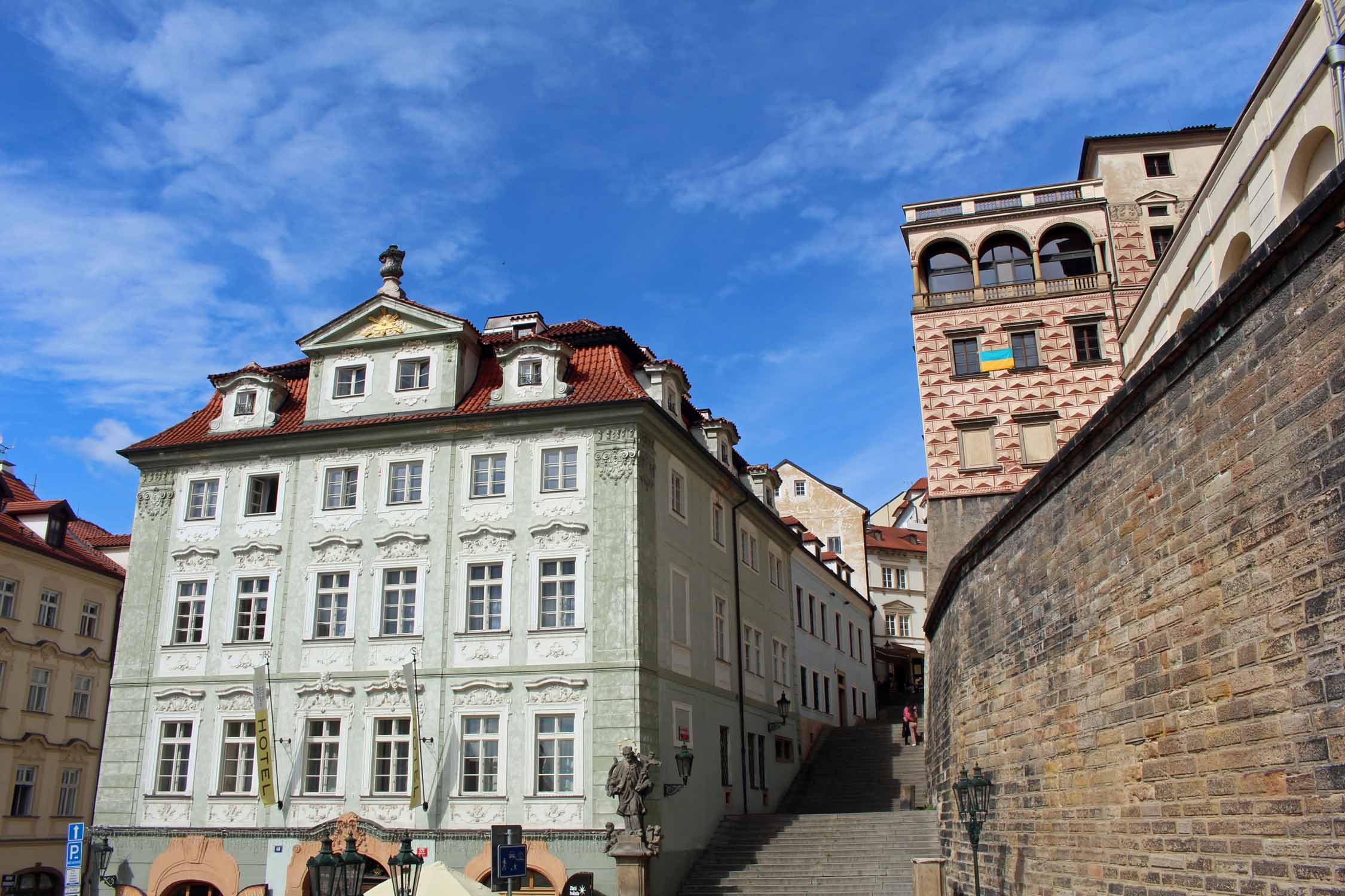 Prague, rue Ke Hradu