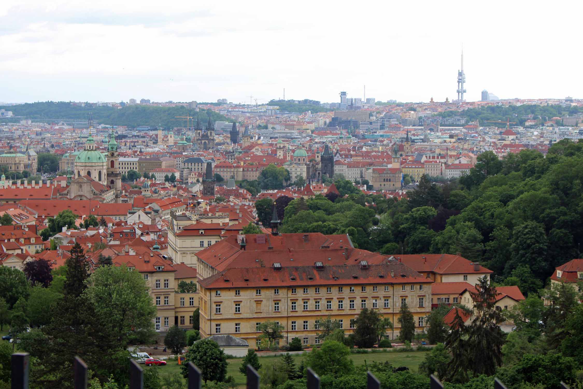 Prague, Vieille Ville, panorama