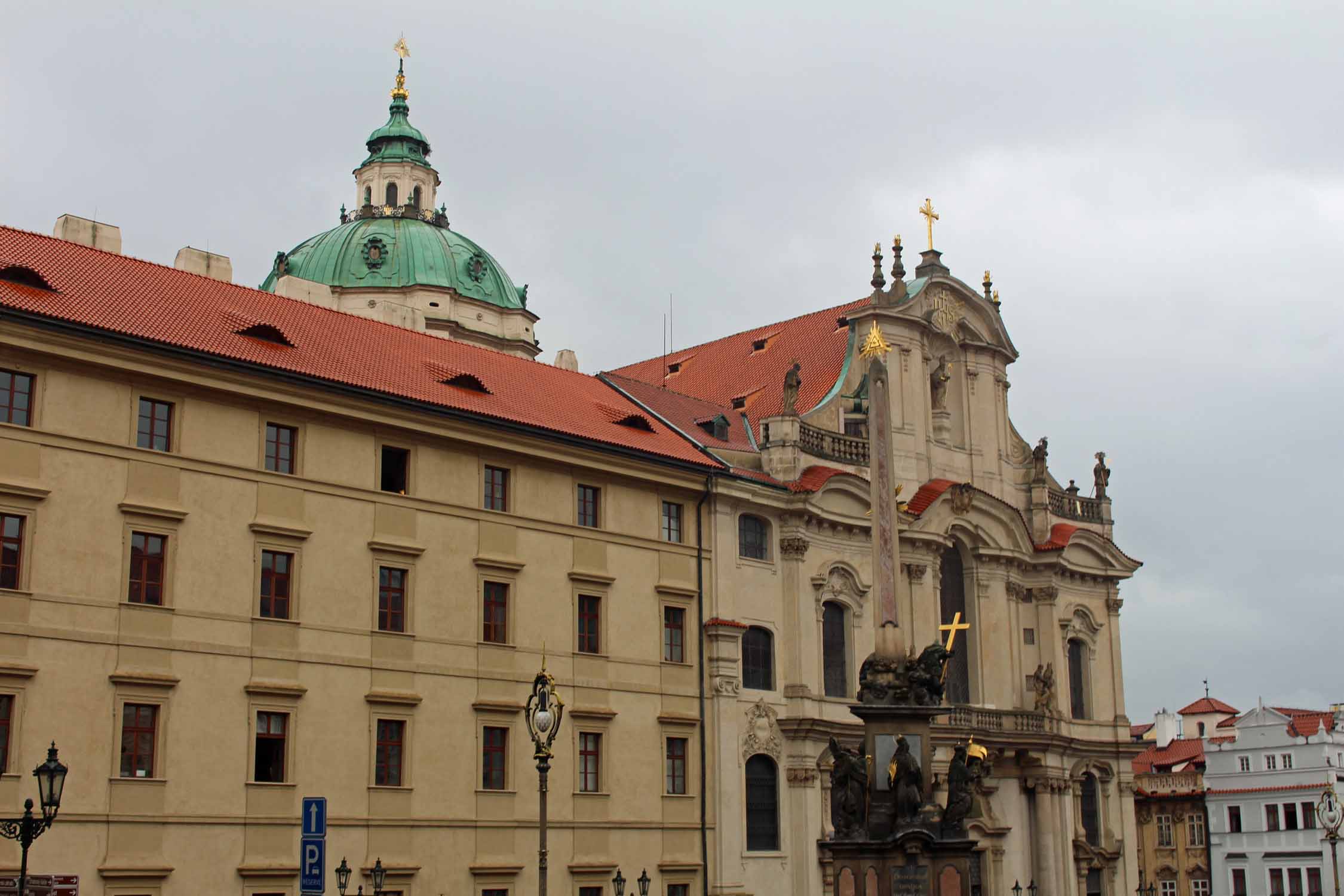 Prague, église Saint-Nicolas de Mala Strana