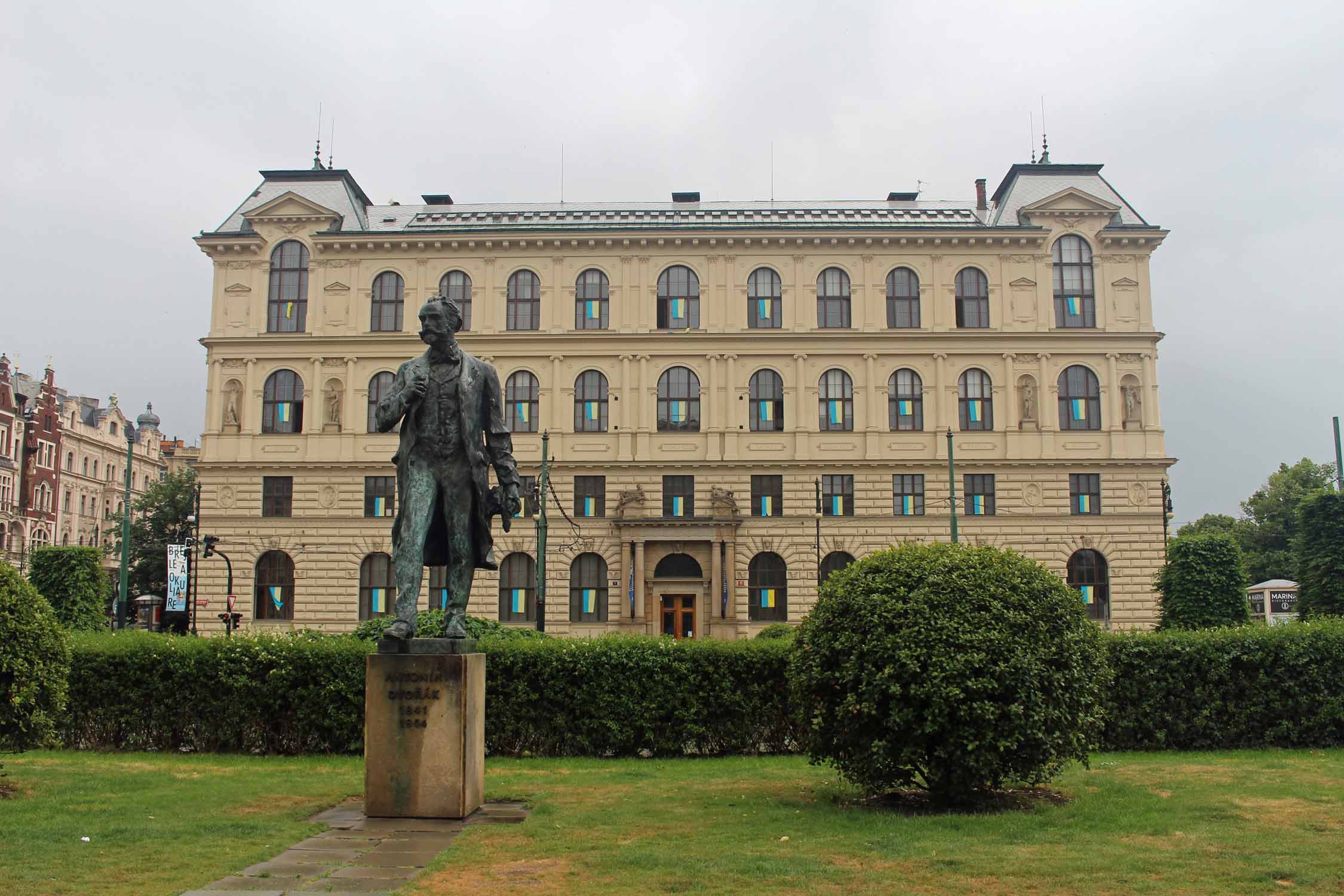 Prague, bâtiment école des arts decoratifs