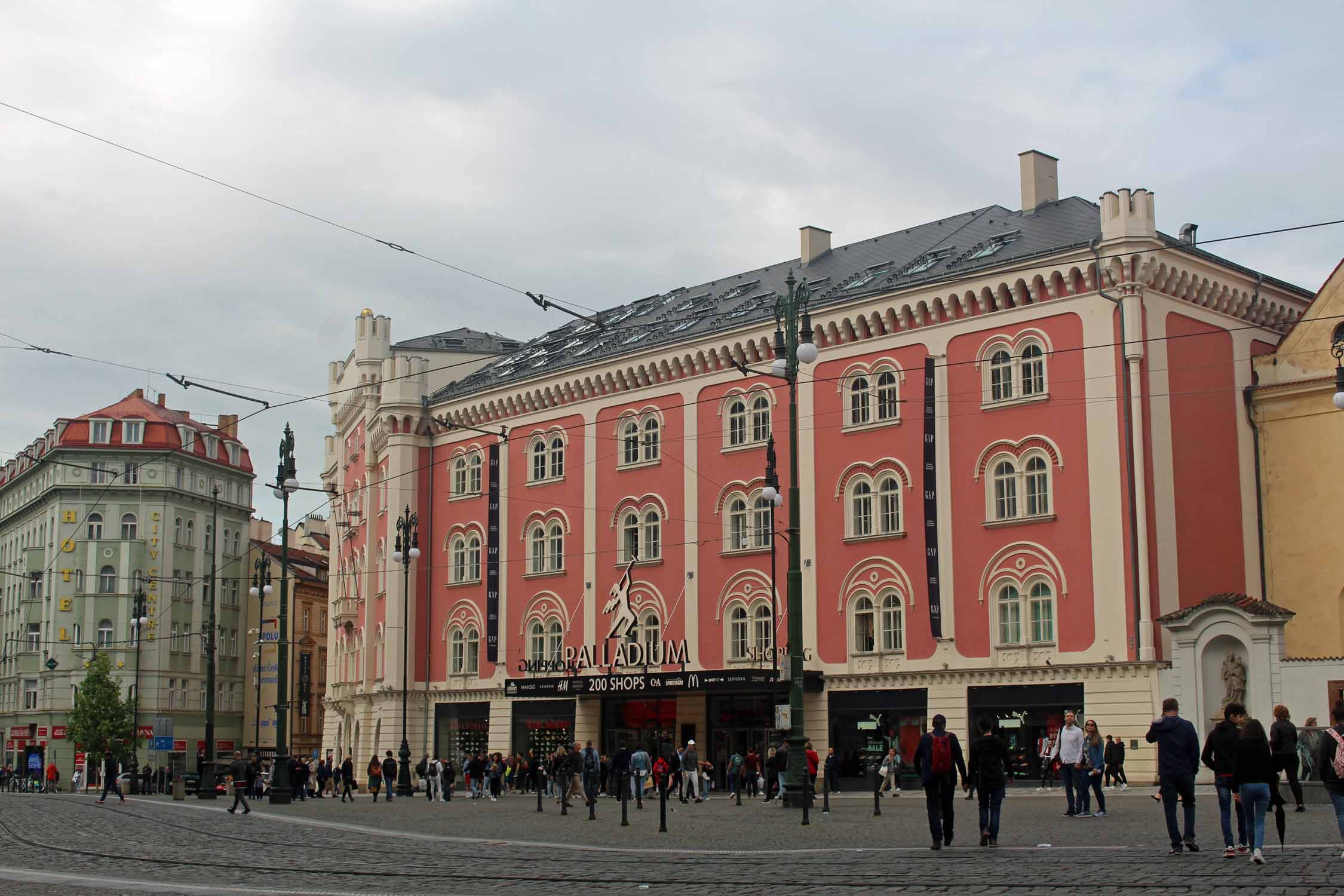 Prague, bâtiment Palladium