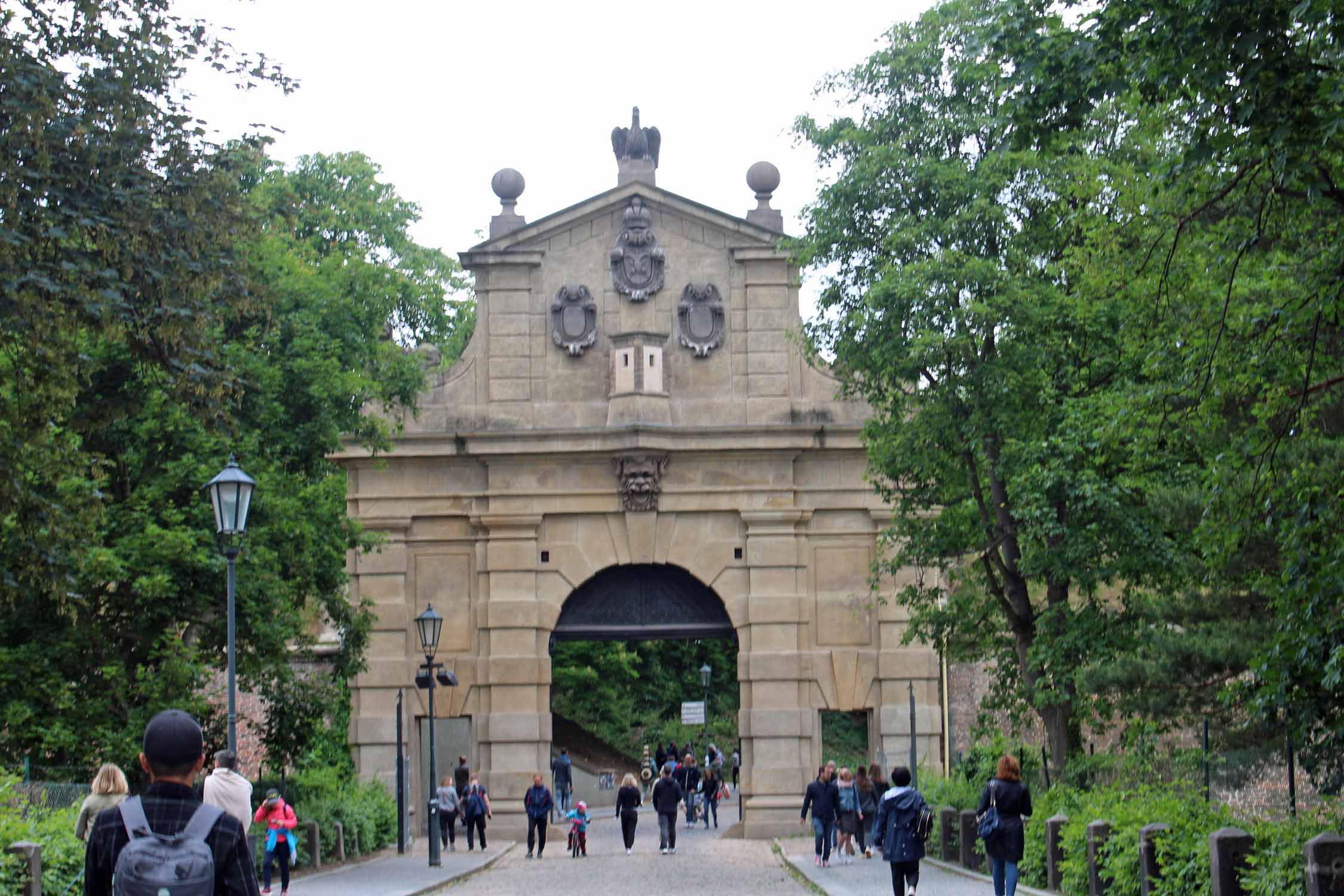 Prague, porte Léopold