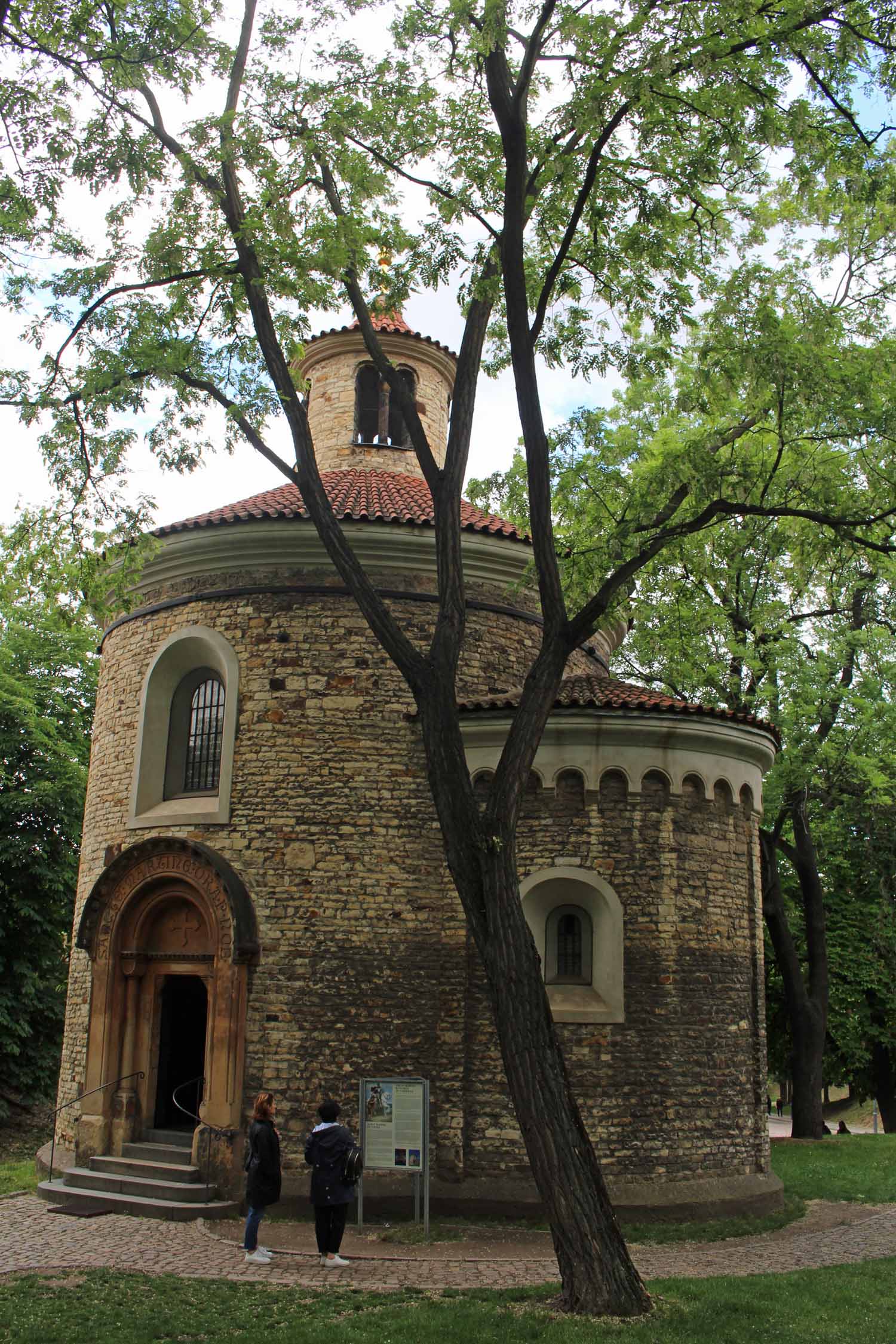 Prague, rotonde Saint-Martin