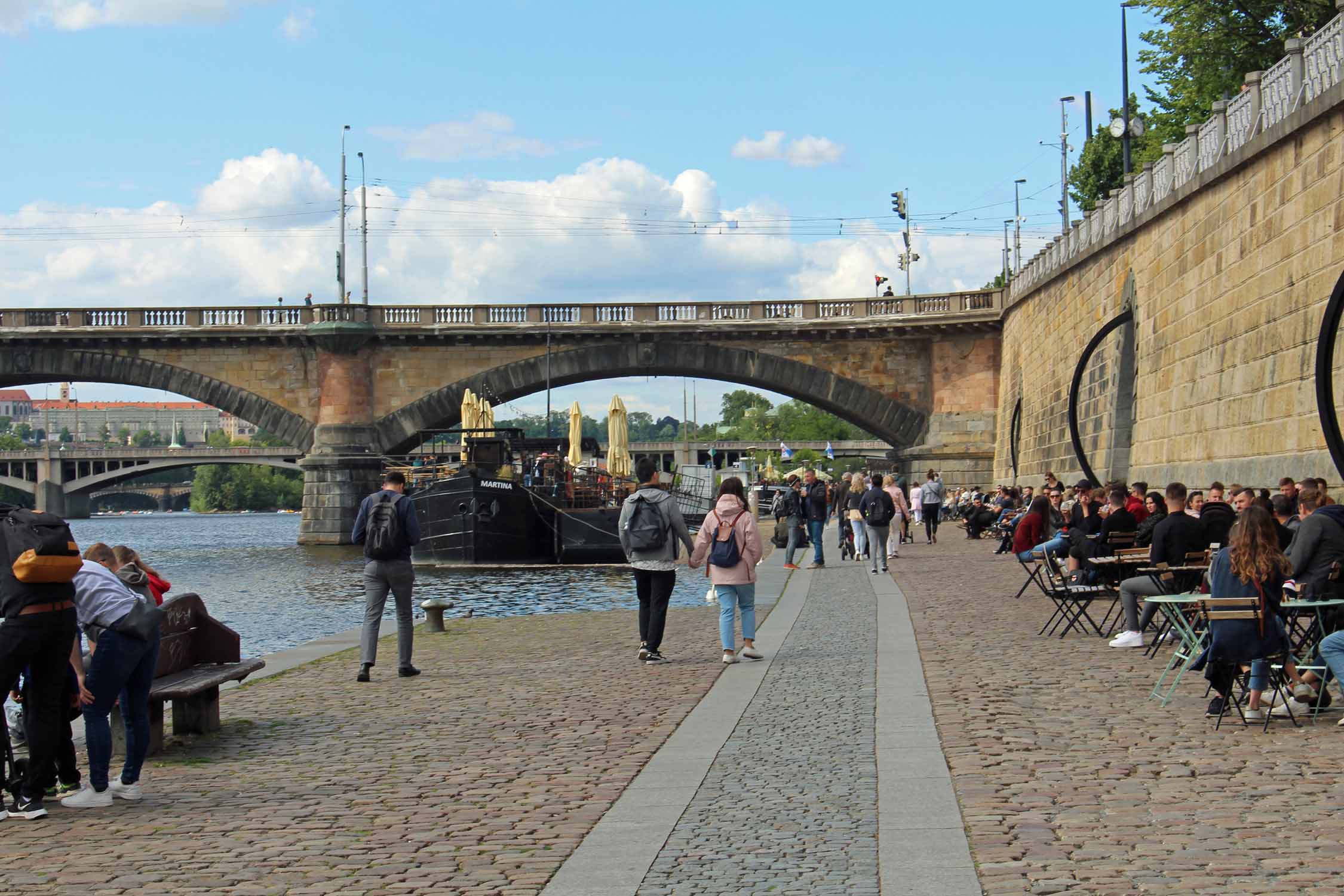 Prague, quai Rasin