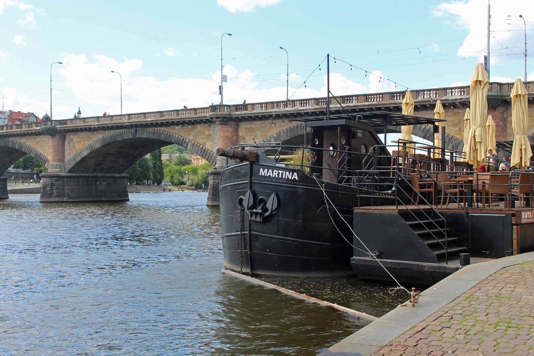 Prague, pont Palacky