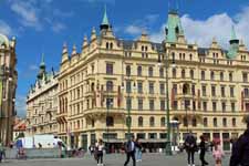 Prague, place de la R&eacute;publique