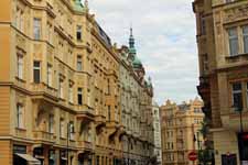 Prague, b&acirc;timents rue Siroka