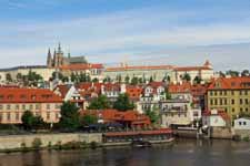 Prague, ch&acirc;teau, panorama