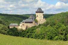 Ch&acirc;teau de Karlstein, paysage