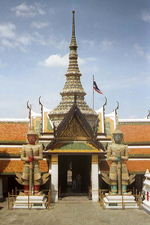 Bangkok, Temple du Bouddha d'&eacute;meraude