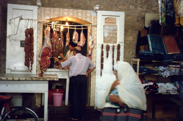 Sfax, boucherie