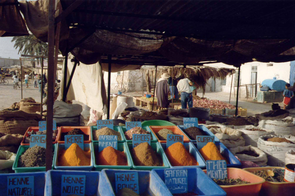 Sousse, marché, épices