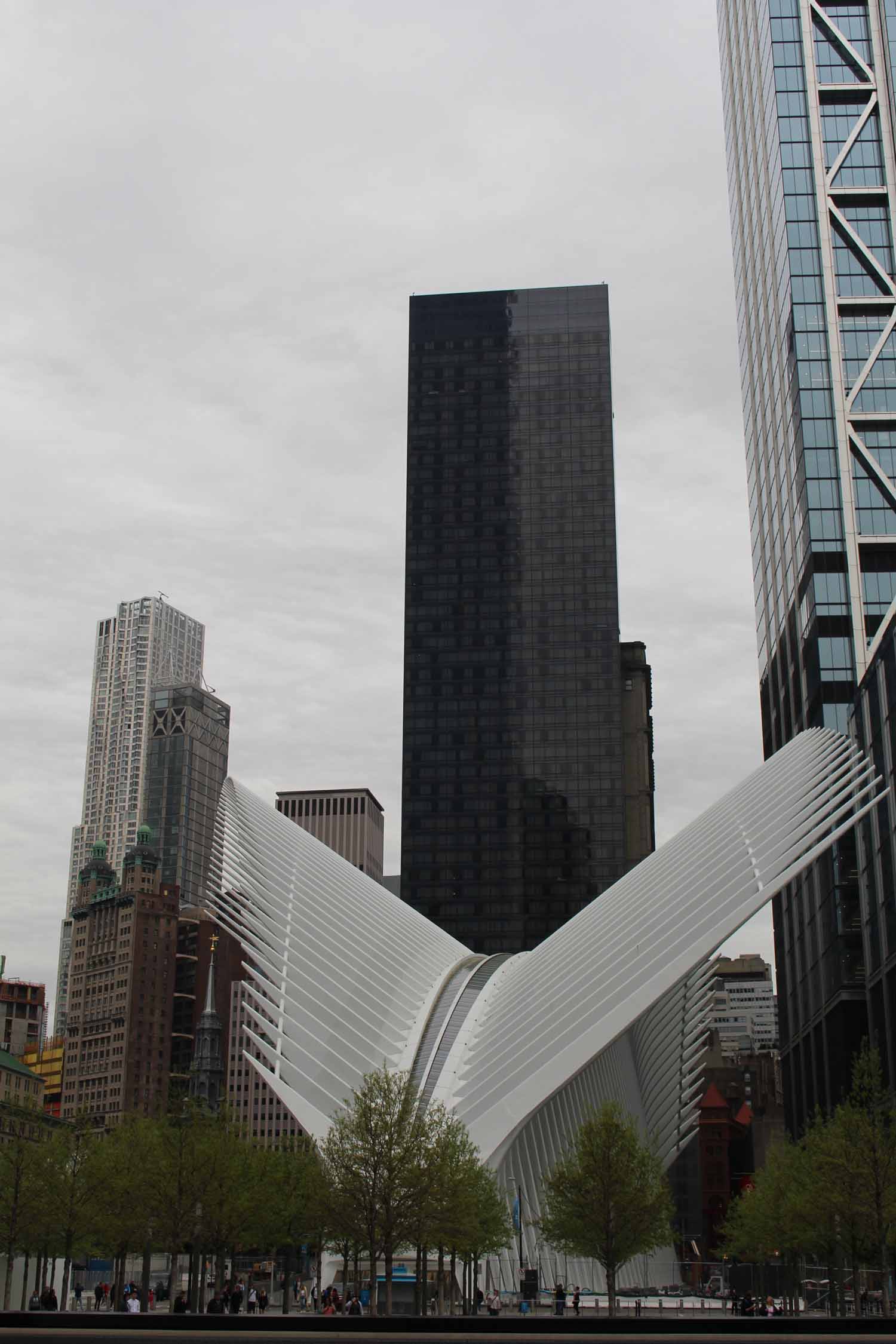New York, Manhattan, édifice Westfield World Trade Center