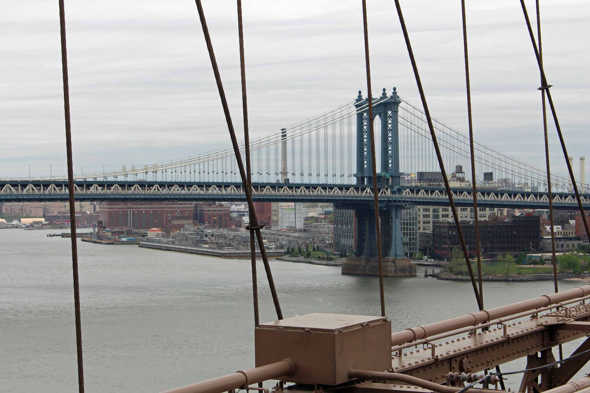 New York, le joli pont de Manhattan