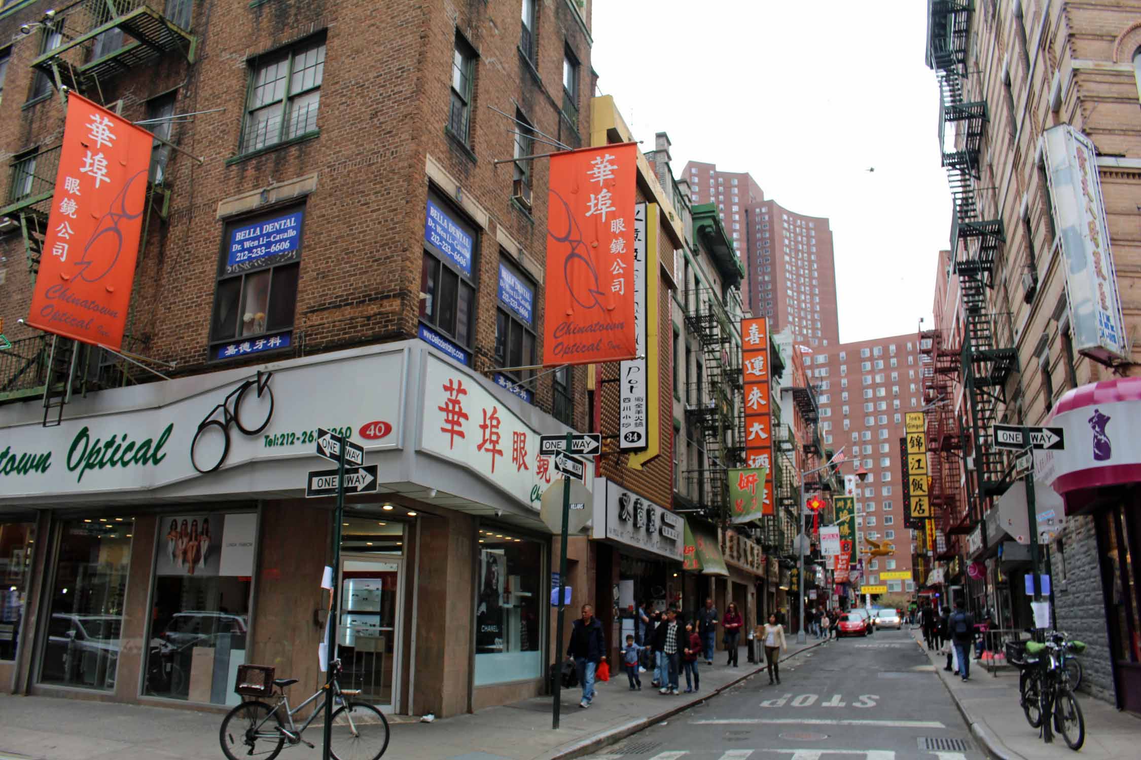 New York, Manhattan, quartier chinois