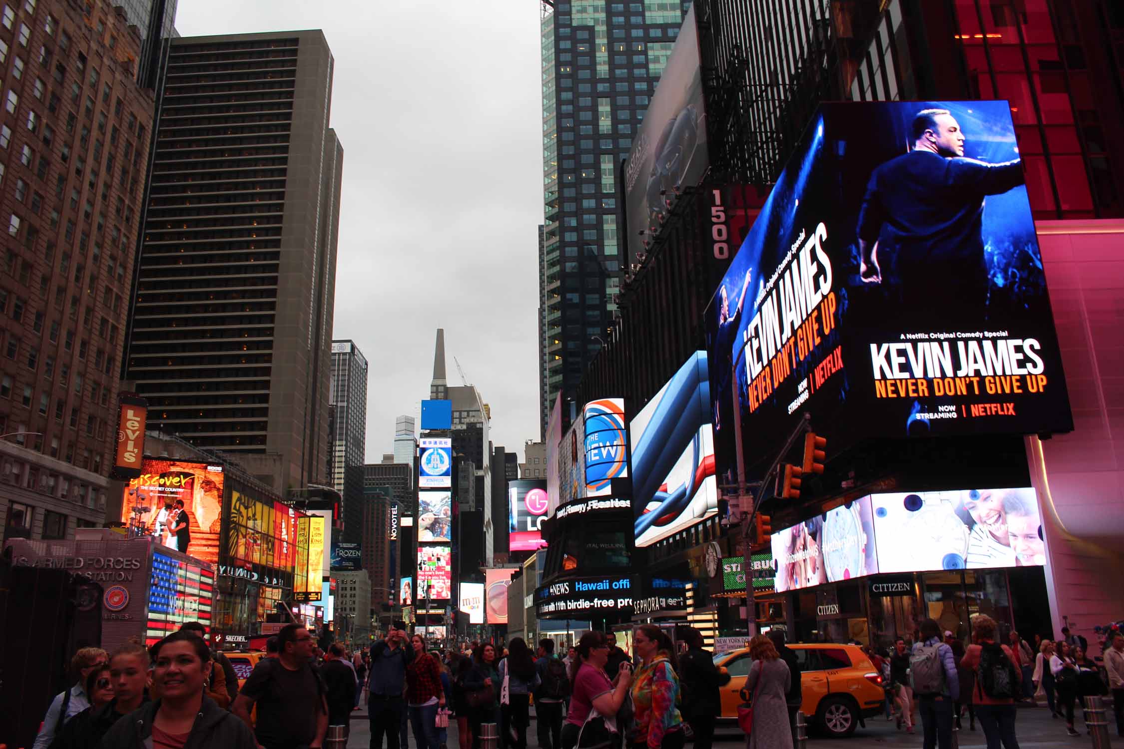 New York, Manhattan, Times Square, foule